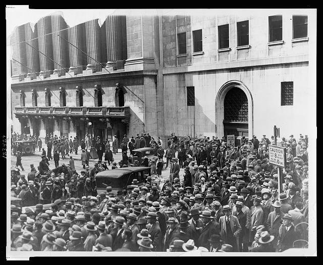 Wall Street Crowds, 1929