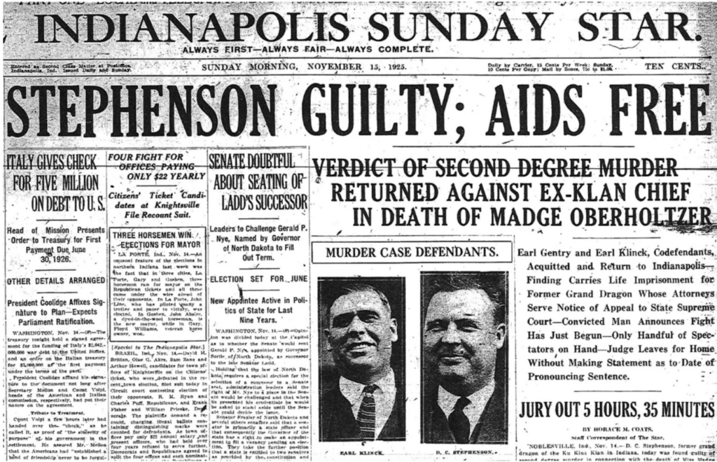 Stephenson Trial
