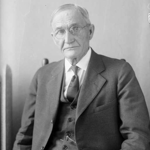 A black and white photo of William H. Adams, the governor of Colorado during the 1927-1928 coal strikes.